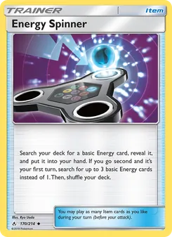 Energy Spinner, Unbroken Bonds, no. 170