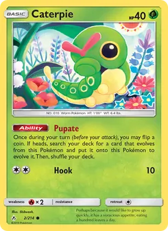 Caterpie, Unbroken Bonds, no. 2