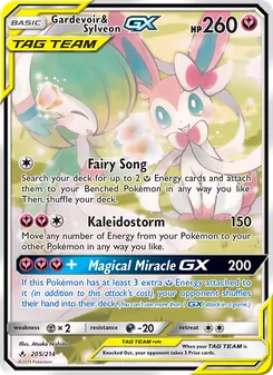 Gardevoir & Sylveon GX, Unbroken Bonds, no. 205