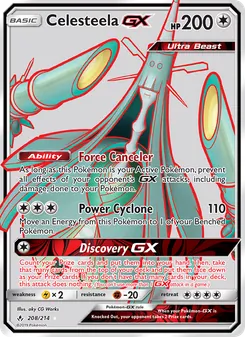 Celesteela GX, Unbroken Bonds, no. 208
