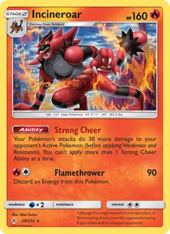 Incineroar, Unbroken Bonds, no. 29