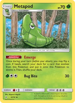 Metapod, Unbroken Bonds, no. 3