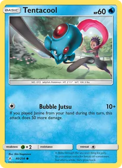 Tentacool, Unbroken Bonds, no. 40