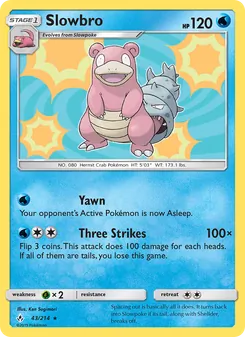 Slowbro, Unbroken Bonds, no. 43