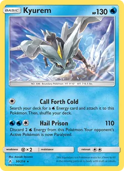 Kyurem, Unbroken Bonds, no. 50