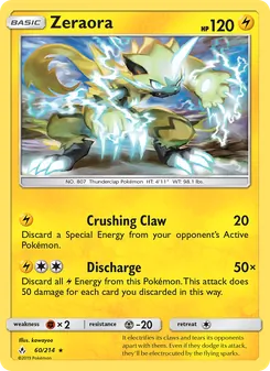 Zeraora, Unbroken Bonds, no. 60
