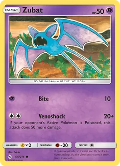 Zubat, Unbroken Bonds, no. 64