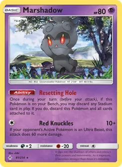 Marshadow, Alliance Infaillible, n° 81