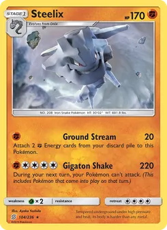 Steelix, Unified Minds, no. 104