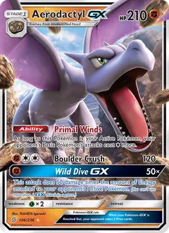 Aerodactyl GX, Unified Minds, no. 106