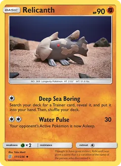 Relicanth, Unified Minds, no. 111