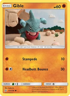 Gible, Unified Minds, no. 112