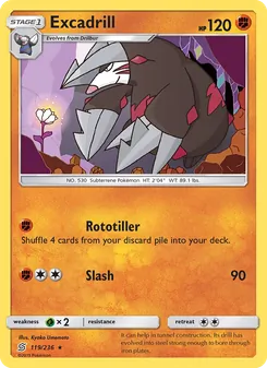Excadrill, Unified Minds, no. 119