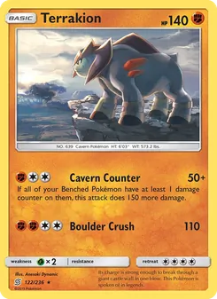 Terrakion, Unified Minds, no. 122