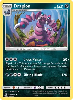 Drapion, Unified Minds, no. 134