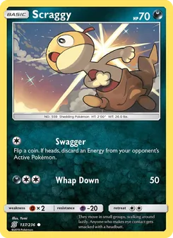 Scraggy, Unified Minds, no. 137