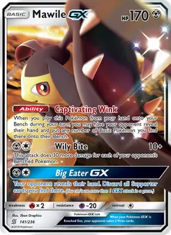 Mawile GX, Unified Minds, no. 141