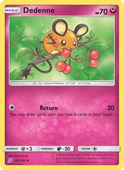 Dedenne, Unified Minds, no. 145