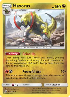 Haxorus, Unified Minds, no. 156