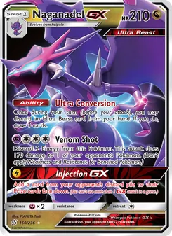 Naganadel GX, Unified Minds, no. 160