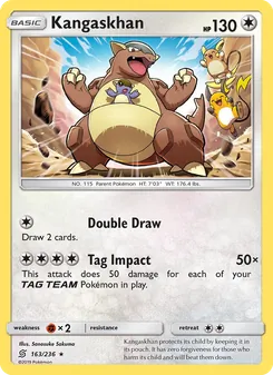 Kangaskhan, Unified Minds, no. 163