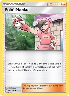 Poké Maniac, Unified Minds, no. 204
