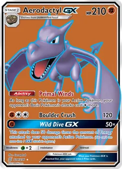Aerodactyl GX, Unified Minds, no. 224