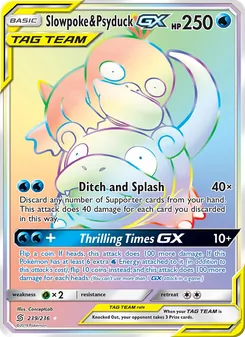 Slowpoke & Psyduck GX, Unified Minds, no. 239
