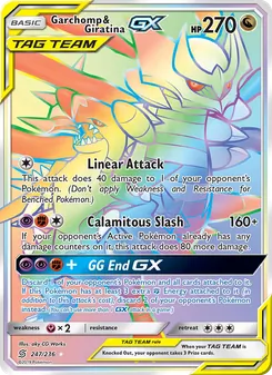 Garchomp & Giratina GX, Unified Minds, no. 247
