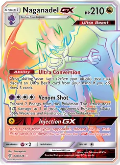 Naganadel GX, Unified Minds, no. 249