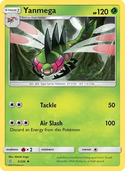 Yanmega, Unified Minds, no. 3
