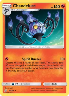 Chandelure, Unified Minds, no. 30