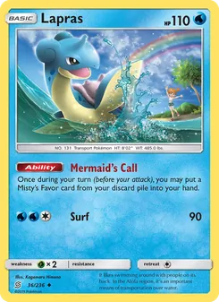 Lapras, Unified Minds, no. 36