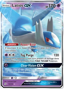 Latios GX, Harmonie des Esprits, n° 78