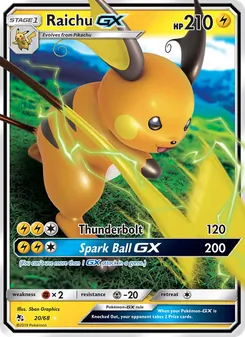 Raichu-GX, Destinées Occultes, n° 20