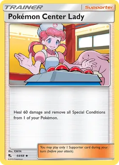 Dame du Centre Pokémon, Destinées Occultes, n° 64