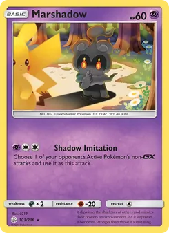 Marshadow, Cosmic Eclipse, no. 103