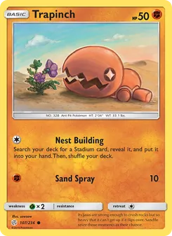 Trapinch, Cosmic Eclipse, no. 107