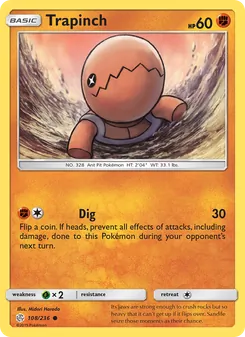 Trapinch, Cosmic Eclipse, no. 108
