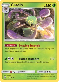 Cradily, Cosmic Eclipse, no. 11