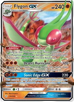 Flygon GX, Cosmic Eclipse, no. 110