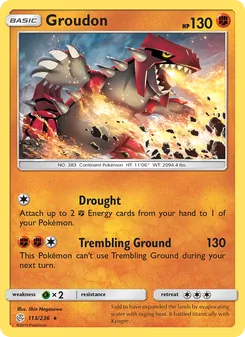 Groudon, Cosmic Eclipse, no. 113