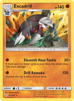 Excadrill, Cosmic Eclipse, no. 115