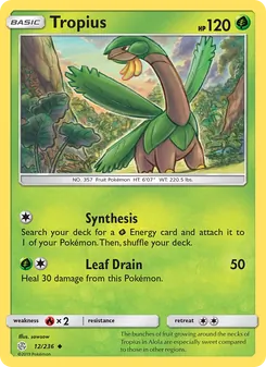 Tropius, Cosmic Eclipse, no. 12