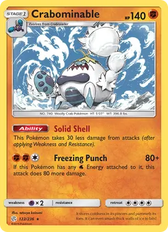 Crabominable, Cosmic Eclipse, no. 122