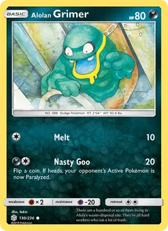 Alolan Grimer, Cosmic Eclipse, no. 130