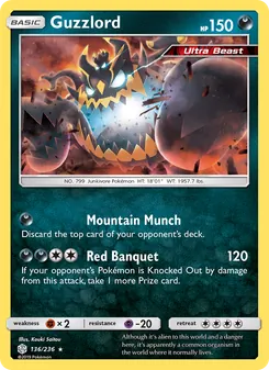 Guzzlord, Cosmic Eclipse, no. 136