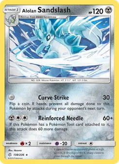 Alolan Sandslash, Cosmic Eclipse, no. 138