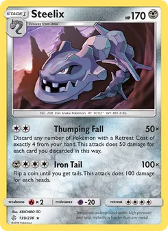 Steelix, Cosmic Eclipse, no. 139