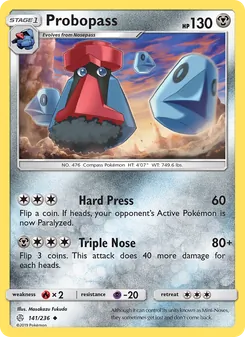 Probopass, Cosmic Eclipse, no. 141